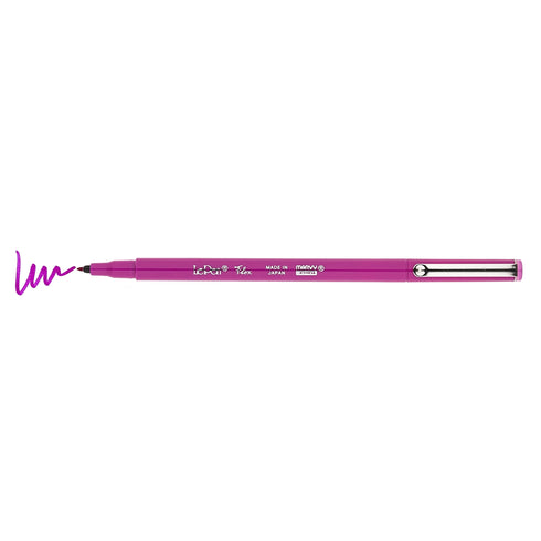 Marvy Le Pen FLEX Brush Pen Flexible JEWEL Pen AMETHYST 4800-6B | Single Pen or Complete Set