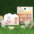 BGM Premium Die-Cut Flake Okigae "Change clothes" Farm Animal Little Farm Animal Stickers | FF028