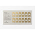 TRAVELER'S COMPANY TRC Numbered Brass Index Clips | Set of 12