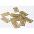TRAVELER'S COMPANY TRC Numbered Brass Index Clips | Set of 12