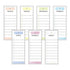 Midori Sticky Notes Bullet Journal Sticky Notes Daily COLORFUL Notes | 35 Sheets 19061