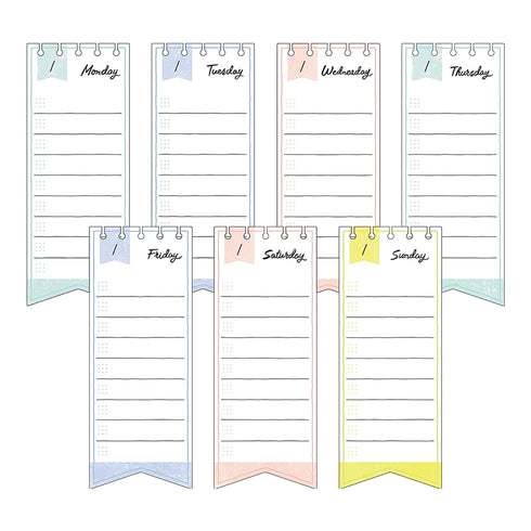 Midori Sticky Notes Bullet Journal Sticky Notes Daily RIBBON Notes | 35 Sheets 19062