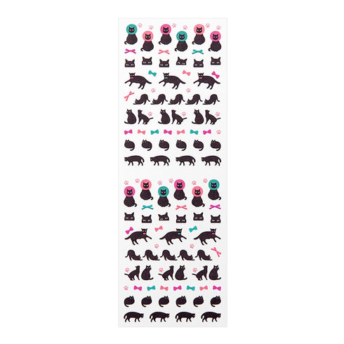 Midori Seal Collection Planner Stickers Removable Sticker | 2145 Cat