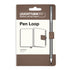 Leuchtturm 1917 Rising Colors RISING SUN Fabric Pen Loop | Self-Adhesive