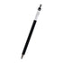 MARK'S STYLE Colors BLACK Vibrant Wooden Shaft Retractable Gel Ink Pen | 0.5mm