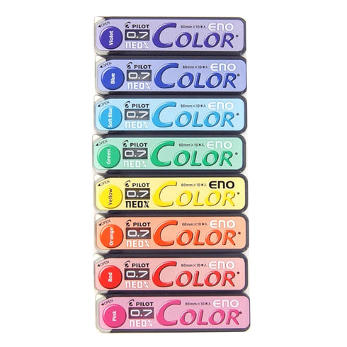 Pilot Color Eno Neox PINK Erasable Lead | 0.7 mm