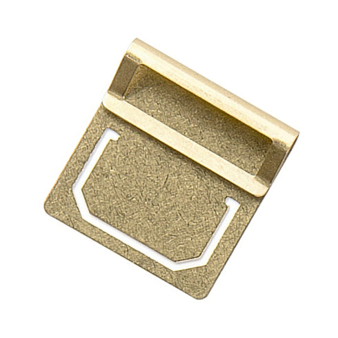 TRAVELER'S COMPANY BRASS Index Clips | Set of 6