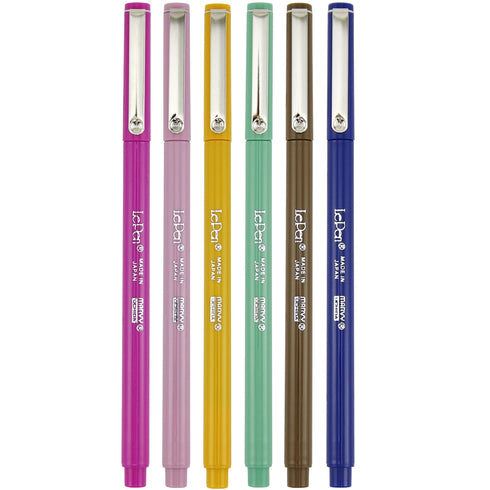 Marvy Le Pen RETRO Set JADE GREEN 0.3mm 4300-6R | Single Pen or Complete Set