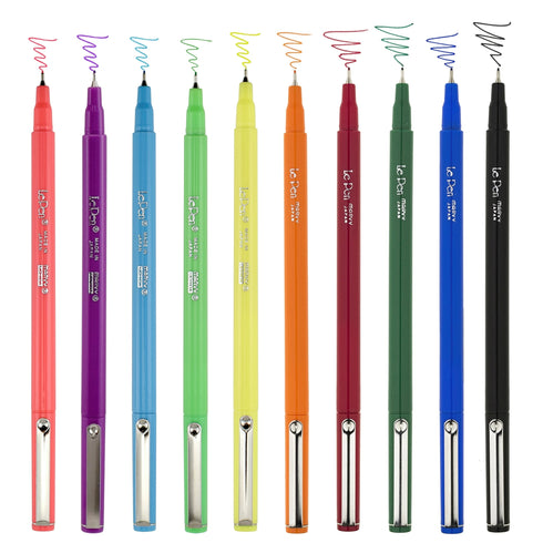 Marvy Le Pen NEON Set RED 0.3mm 4300-10F | Single Pen or Complete Set