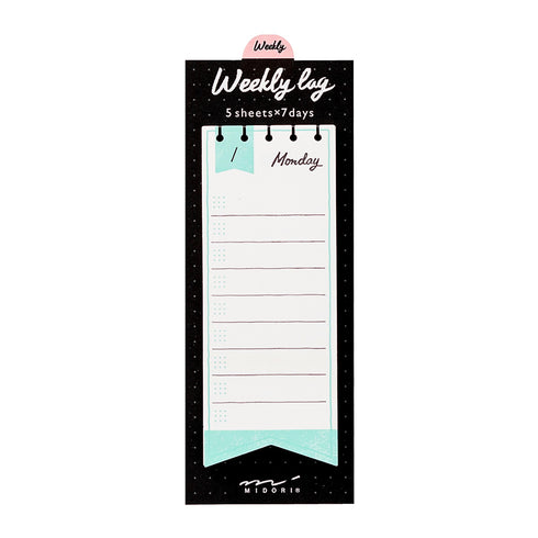Midori Sticky Notes Bullet Journal Sticky Notes Daily RIBBON Notes | 35 Sheets 19062