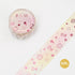 BGM Macaroon Flowers Tulips Sakura Cherry Blossoms Silver Foil Washi Tape