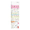 Midori Seal Collection Planner Stickers Removable Sticker | 2201 Sports Cycling Champagne