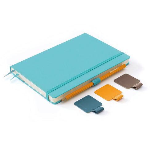 Leuchtturm 1917 Rising Colors STONE BLUE Fabric Pen Loop | Self-Adhesive