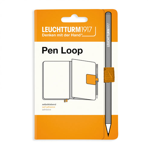 Leuchtturm 1917 Rising Colors AQUAMARINE Fabric Pen Loop | Self-Adhesive