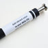 MARK'S STYLE Colors BLACK Vibrant Wooden Shaft Retractable Gel Ink Pen | 0.5mm