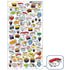 Mind Wave Seals SUSHI Mochi Food Stickers Seals Bujo Tiny Stickers | 77740