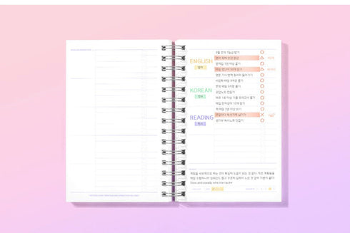 MoteMote DREAM CATCHER 10 Minute Planner | Half Year - USA located!