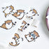 Premium Die-Cut Cute Otter Sea Life Sea Otter Stickers