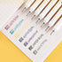 Kokuyo Vividry NEW COLOR Retractable Gel Pen 0.5mm | 6 Colors & Colored Ink | Single Pen or SET
