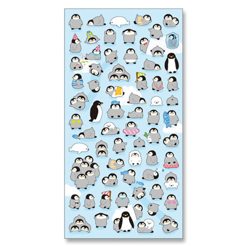 Mind Wave Seals PENGUIN Stickers Seals Bujo Tiny Stickers | 78087