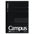 Kokuyo B5 Campus Notebook Black 5mm Grid | 80 Sheets 8S5-D