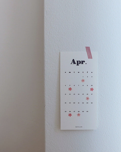 Suatelier Sonia PVC Transparent Stickers Mini Series 106 | Sakura Cherry Blossom