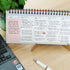 PAPERIAN Brilliant Weekly Desk Scheduler Planner Notebook Task List South Korea | 12 X 4.4 X 0.4