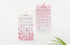 PAPERIAN Goal Tracker Sakura Cherry Blossom Monthly Tracker Sheets | 3.94 X 7.09