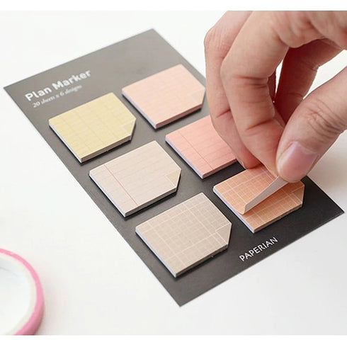 PAPERIAN Plan Marker Note Sticky Note Small Sticky Note Memo Sticky Note South Korea | 1.01 X 0.90
