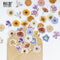 Premium Die-Cut Flower Blossom Flower Blooms Blossom Daisy Violet Sunflower Stickers