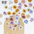 Premium Die-Cut Flower Blossom Flower Blooms Blossom Daisy Violet Sunflower Stickers