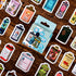 Premium Die-Cut Vintage Apothecary Vintage Toiletry Tins Apothecary Ephemera Stickers