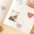 PAPERIAN Plan Marker Heart Note Sticky Note Small Sticky Note Memo Sticky Note South Korea | 1.08 X 0.93