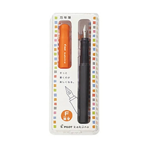 Pilot Kakuno ORANGE Fine Nib Fountain Pen | FKA-1SR-O