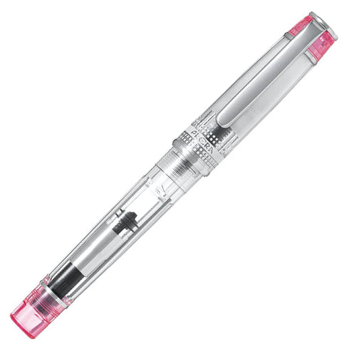 Pilot Prera PINK Clear Demonstrator Fine Nib Fountain Pen | FPRN-350R-TP