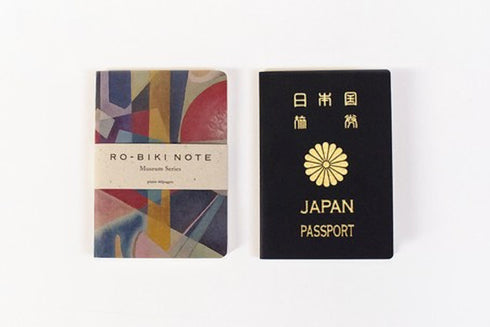 Yamamoto Ro-Biki Notebook Museum Series WINTER 5mm Dot Grid 3.5" x 4.9" | 5mm Dot Grid