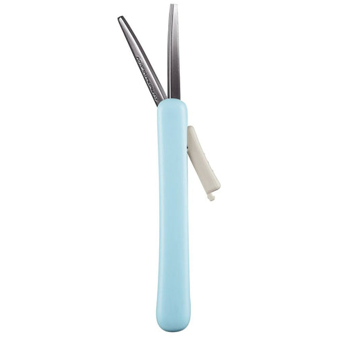 Kokuyo SAXA POCHE BLUE Mobile Scissors Portable Scissors Folding Scissors Compact Scissors