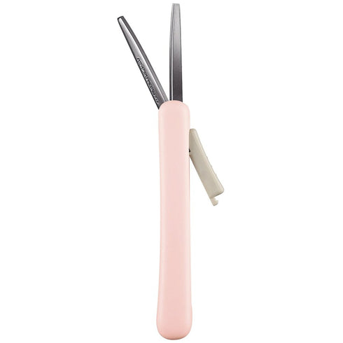 Kokuyo SAXA POCHE PEACH Mobile Scissors Portable Scissors Folding Scissors Compact Scissors