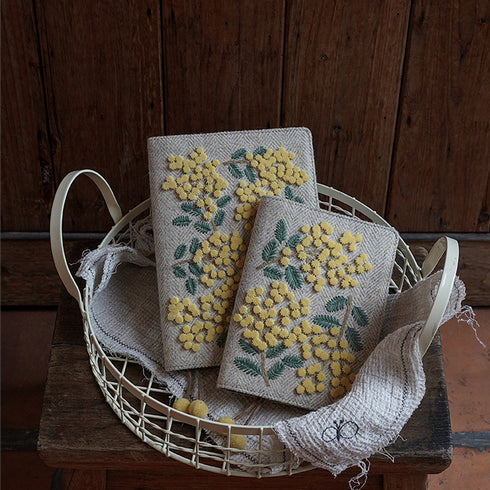 Papermood B6 Acacia Tree Wool Cover Collaboration with Moon Wool | 138mm X 196mm