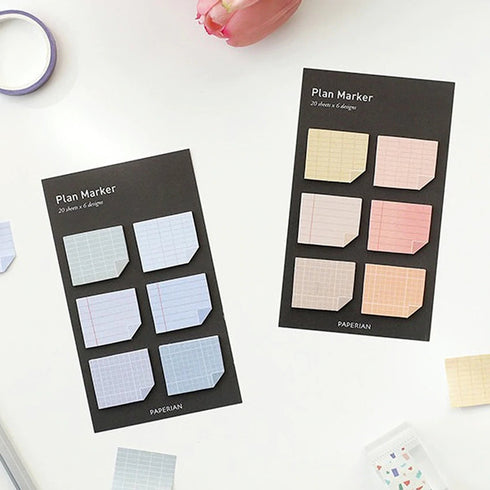 PAPERIAN Plan Marker Note Sticky Note Small Sticky Note Memo Sticky Note South Korea | 1.01 X 0.90