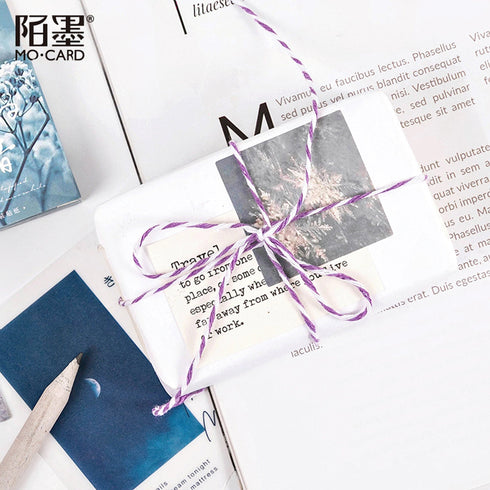 Premium Die-Cut Winter Snowscape Snow Nature Stickers