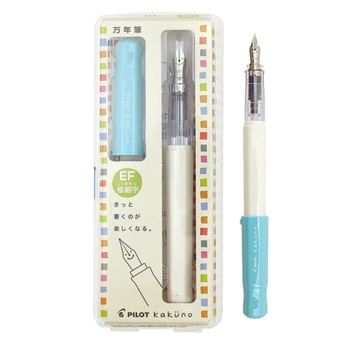 Pilot Kakuno BLUE Extra Fine Nib Fountain Pen | FKA-1SR-SL