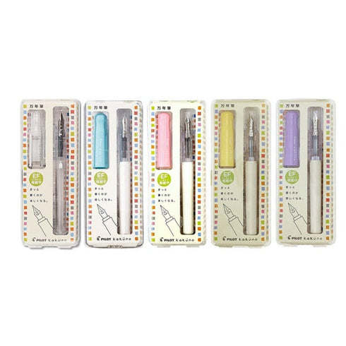 Pilot Kakuno VIOLET Extra Fine Nib Fountain Pen | FKA-1SR-SV