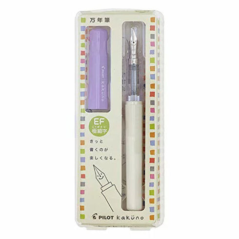 Pilot Kakuno VIOLET Extra Fine Nib Fountain Pen | FKA-1SR-SV