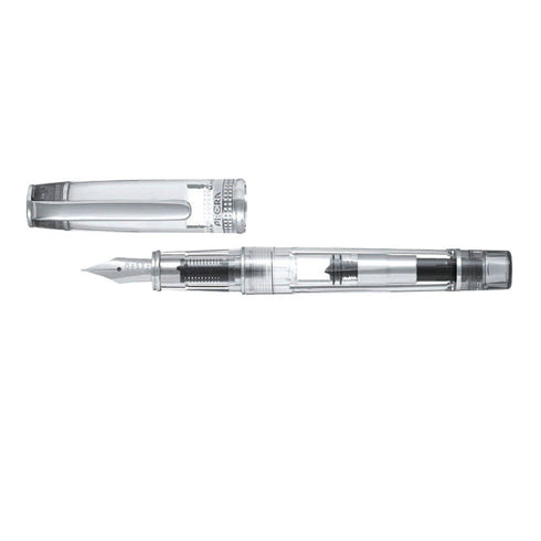 Pilot Prera LIGHT Blue Clear Demonstrator Fine Nib Fountain Pen | FPRN-350R-TLB
