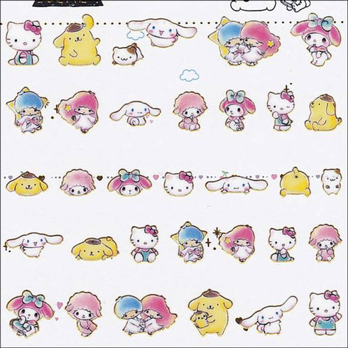 SANRIO Japan It's Like a Dream Kiratto Mark Stickers Seals Sanrio Seals Kiratto Stickers | 73043