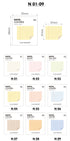 PAPERIAN Single Plan Marker RECTANGLE Note Sticky Note Small Sticky Note South Korea | 31 x 37mm