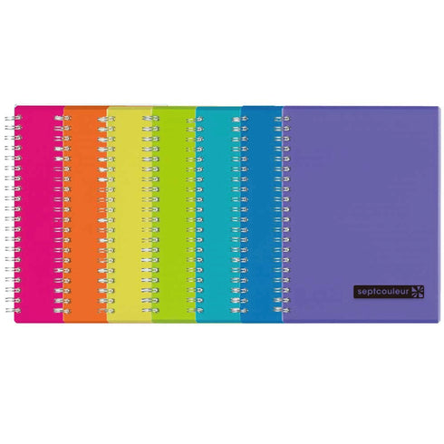 Maruman Sept Couleur B6 Notebook BLUE Ruled Lined Fountain Pen Friendly | 7mm