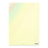 Midori MD A4 7 Pocket BEIGE Stripe Clear Folder