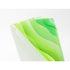 Midori MD A4 7 Pocket GREEN Wave Clear Folder